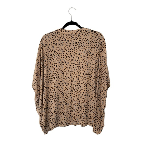 Aritzia | Sunday Best Cosima Kimono Leopard Print - Size Small / Medium - Picture 3 of 11